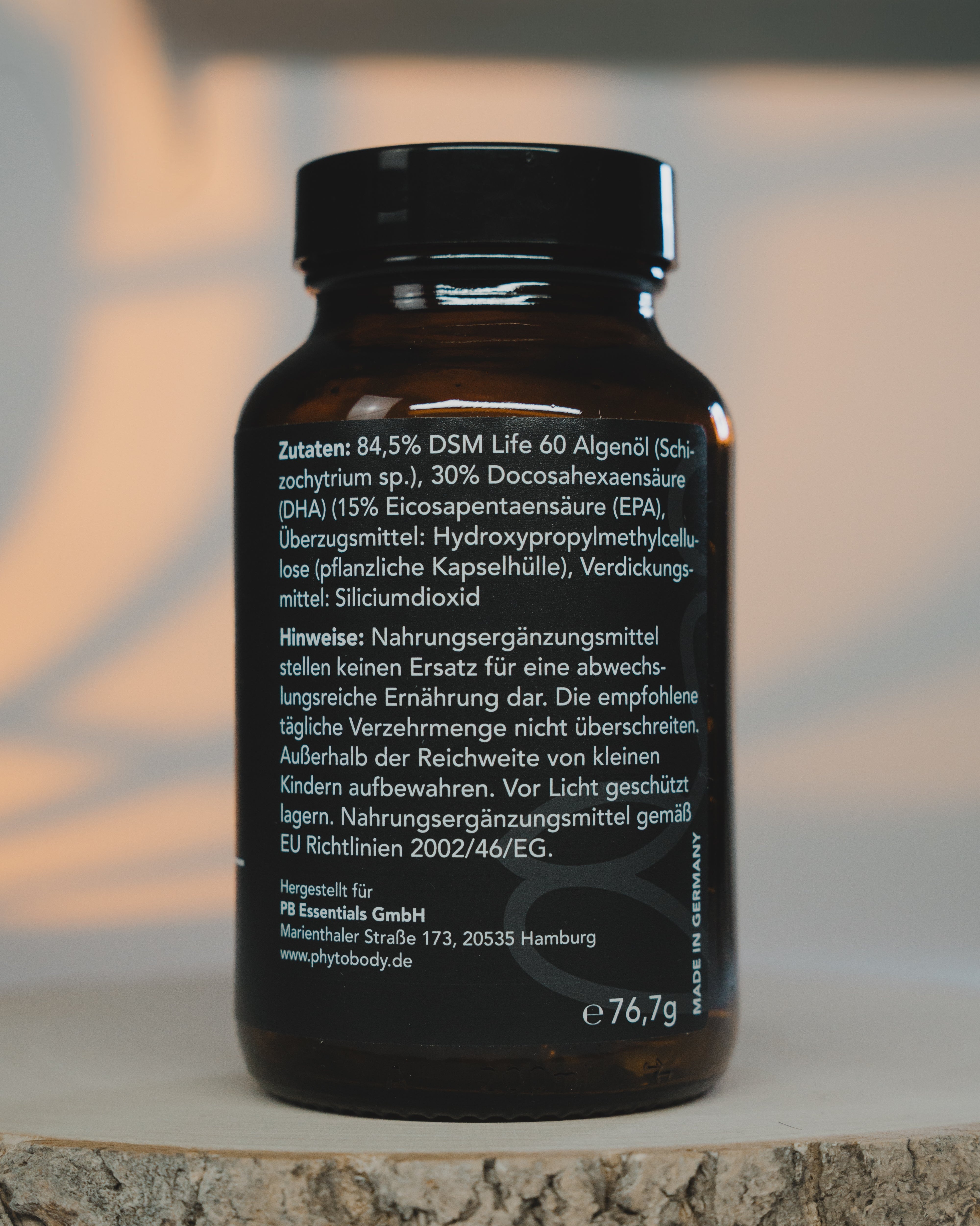 Omega 3 (Algenöl)